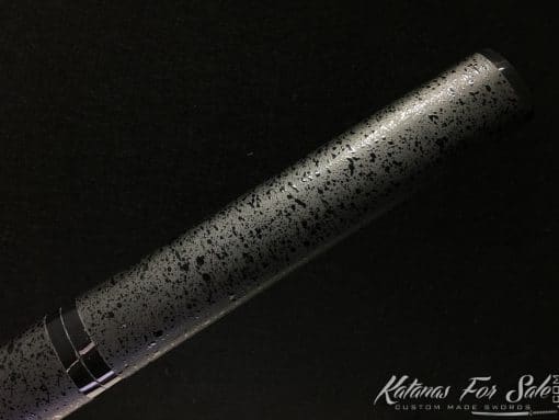 Shirasaya Wakizashi Sword T10 Folded Clay Tempered Steel with Hadori Polish and Kiriha Zukuri Kissaki - Image 7