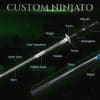 Custom Ninjato Sword