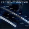 Custom Wakizashi Sword