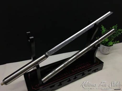 Baton Sword 1060 Carbon Steel with Stainless Steel Scabbard