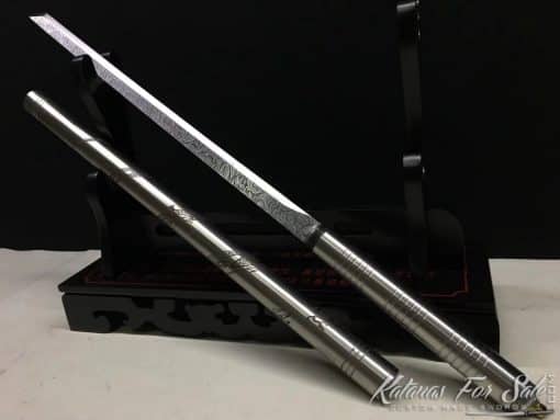 Baton Sword 1060 Carbon Steel with Stainless Steel Scabbard - Image 8