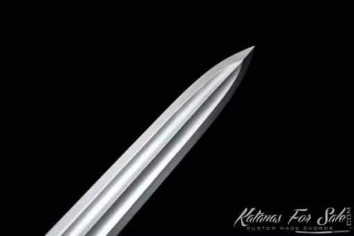 Jian Blade 1095 Carbon Steel with Ebony Wood Scabbard - Image 5