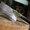Butcher Knife Stainless Steel with Cloud Pattern