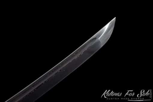 Katana T10 Folded Steel with Marble Pattern Saya - Image 8