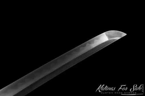 Katana T10 Folded Clay Tempered Steel with Rosewood Saya - Image 9