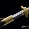 Jian Sword T10 Folded Steel with Ebony Scabbard