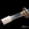 Katana T10 Folded Steel with Marble Pattern Saya