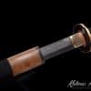 Katana T10 Folded Clay Tempered Steel with Rosewood Saya