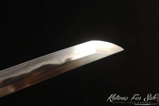 Japanese Katana T10 Clay Tempered Steel with Sanmai Construction and Hadori Polish - Image 5