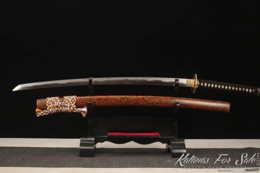 Japanese Katana T10 Clay Tempered Steel with Sanmai Construction and Hadori Polish - Image 7