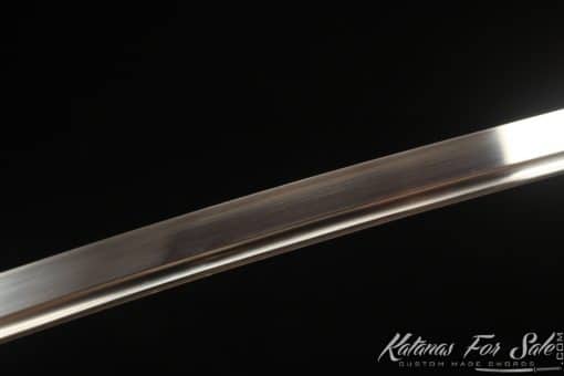 Katana 9260 Spring Steel with Sparkle Black Wooden Saya - Image 9