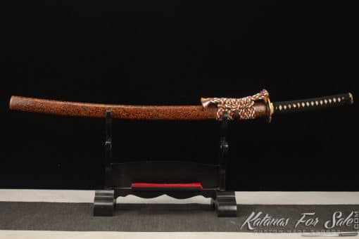 Japanese Katana T10 Clay Tempered Steel with Sanmai Construction and Hadori Polish - Image 10
