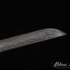 Katana 1095 Folded Steel with Vintage Finish  and Red and Black Hardwood Saya