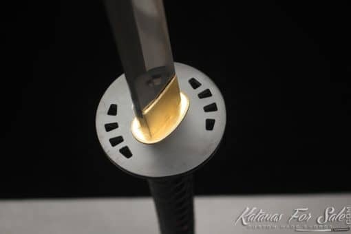Katana Sword 1060 Carbon Steel with Gloss Black Kill Bill Saya - Image 9